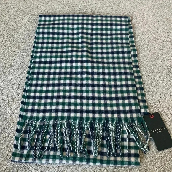 NWT Ted Baker London Checked scarf - Picture 1 of 10